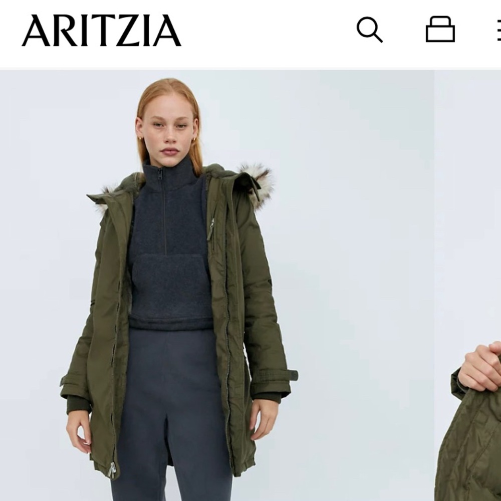Down jacket by Aritzia